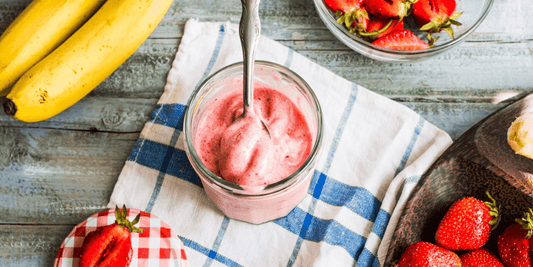 Bariatric Recipes - Strawberry Banana Protein Sorbet - Bariatric Fusion