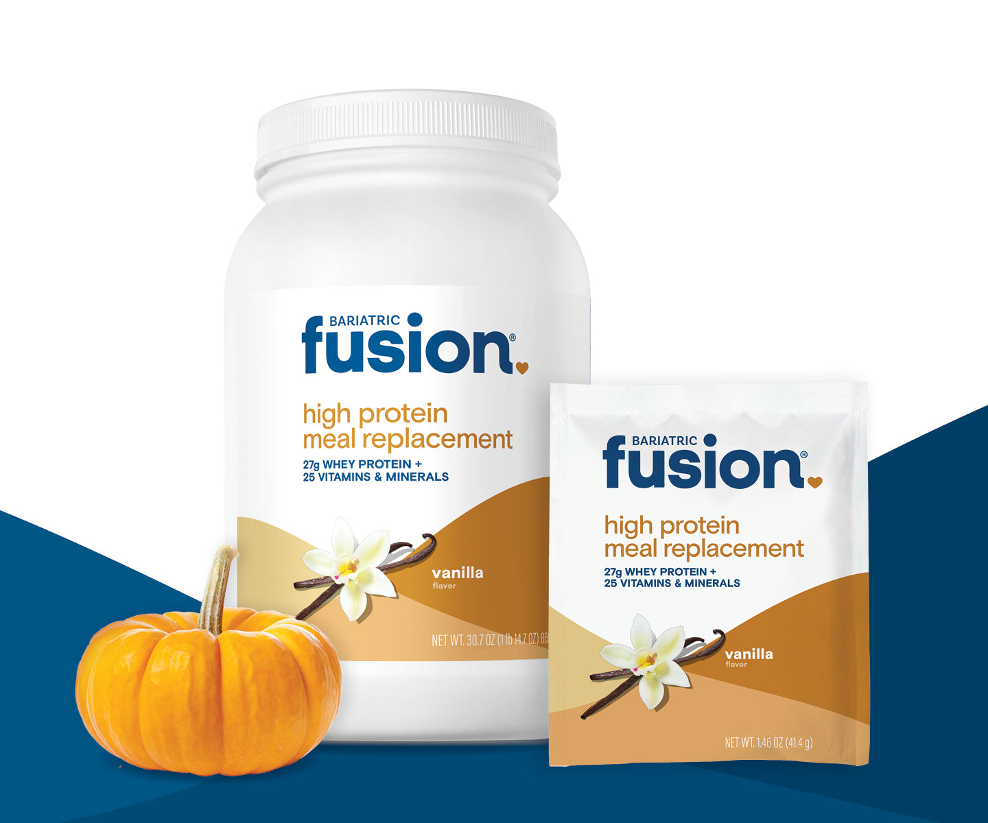 Meet your protein goals with Bariatric Fusion Vanilla High Protein Meal Replacement.