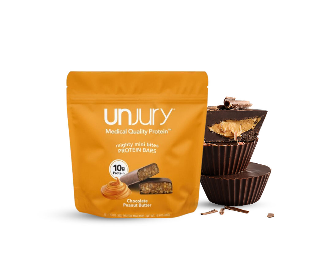 Chocolate Peanut Butter Unjury Protein Bars