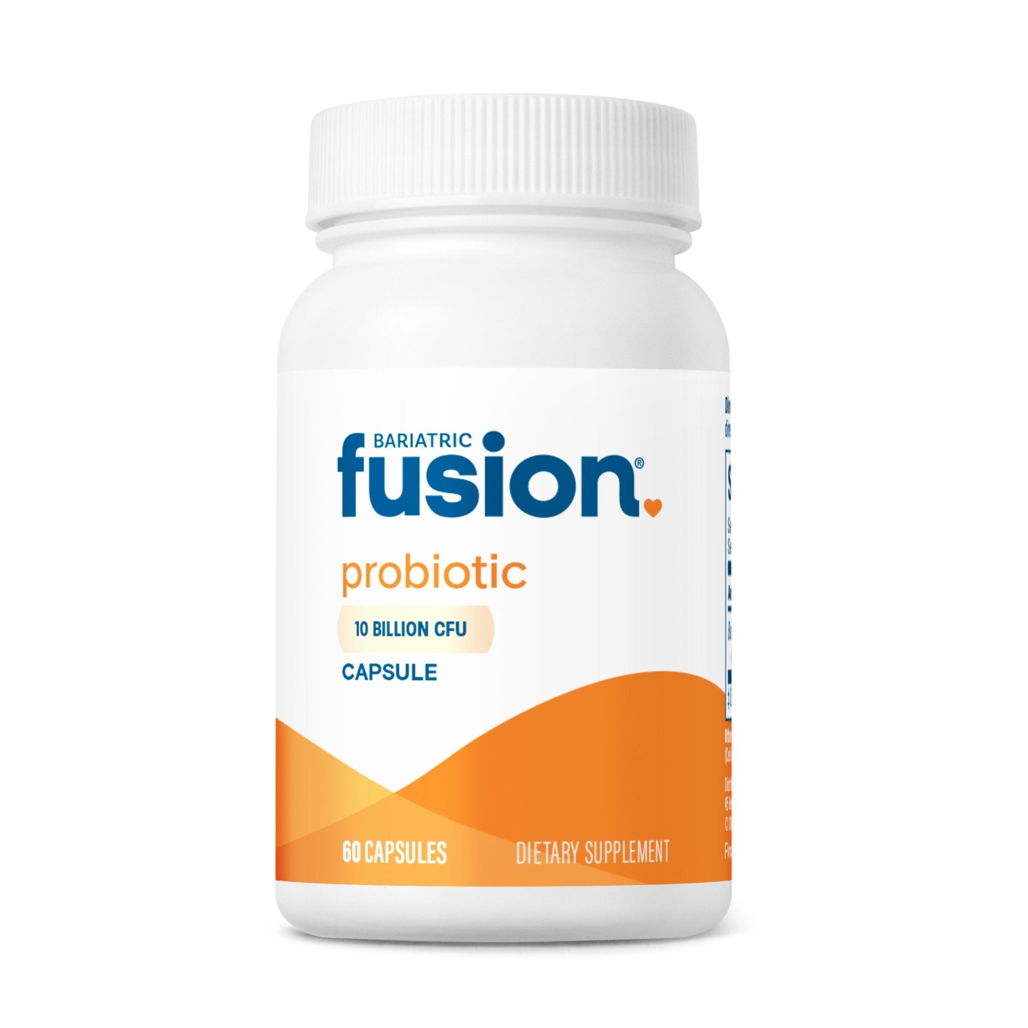 Bariatric Fusion Probiotic Capsule 60 count.