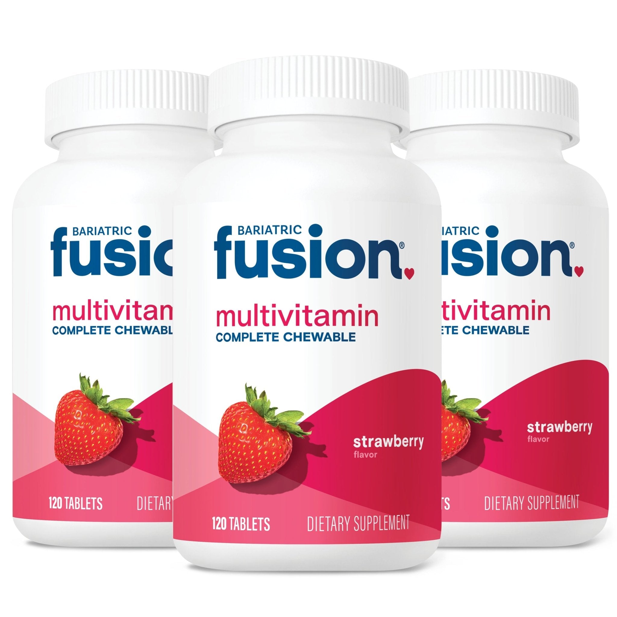 Strawberry Complete Chewable Bariatric Multivitamin bundle.