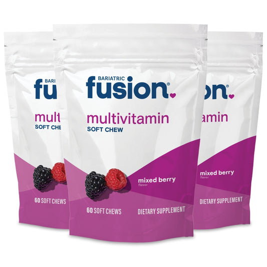 Bariatric Fusion Mixed Berry Bariatric Multivitamin Soft Chew Bundle