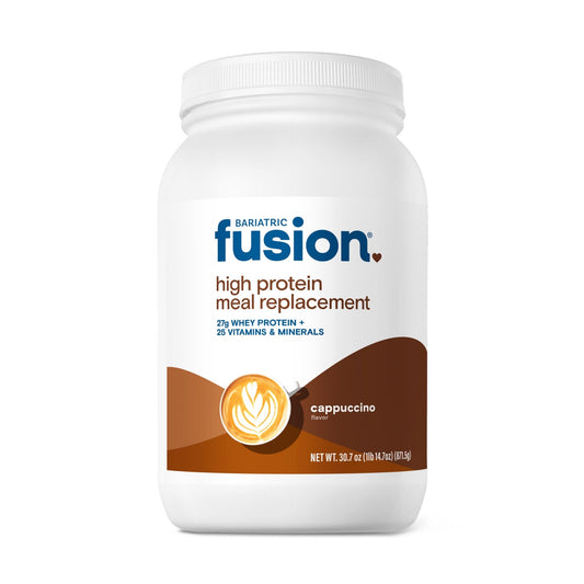 Cappuccino High Protein Meal Replacement - Bariatric Fusion