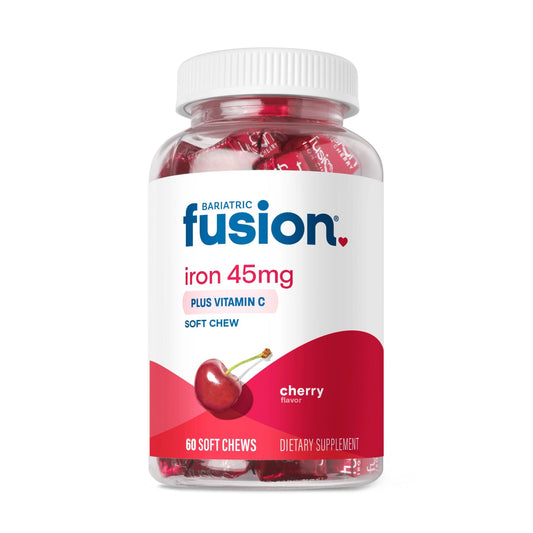 Cherry Bariatric Iron Soft Chew with Vitamin C - Bariatric Fusion