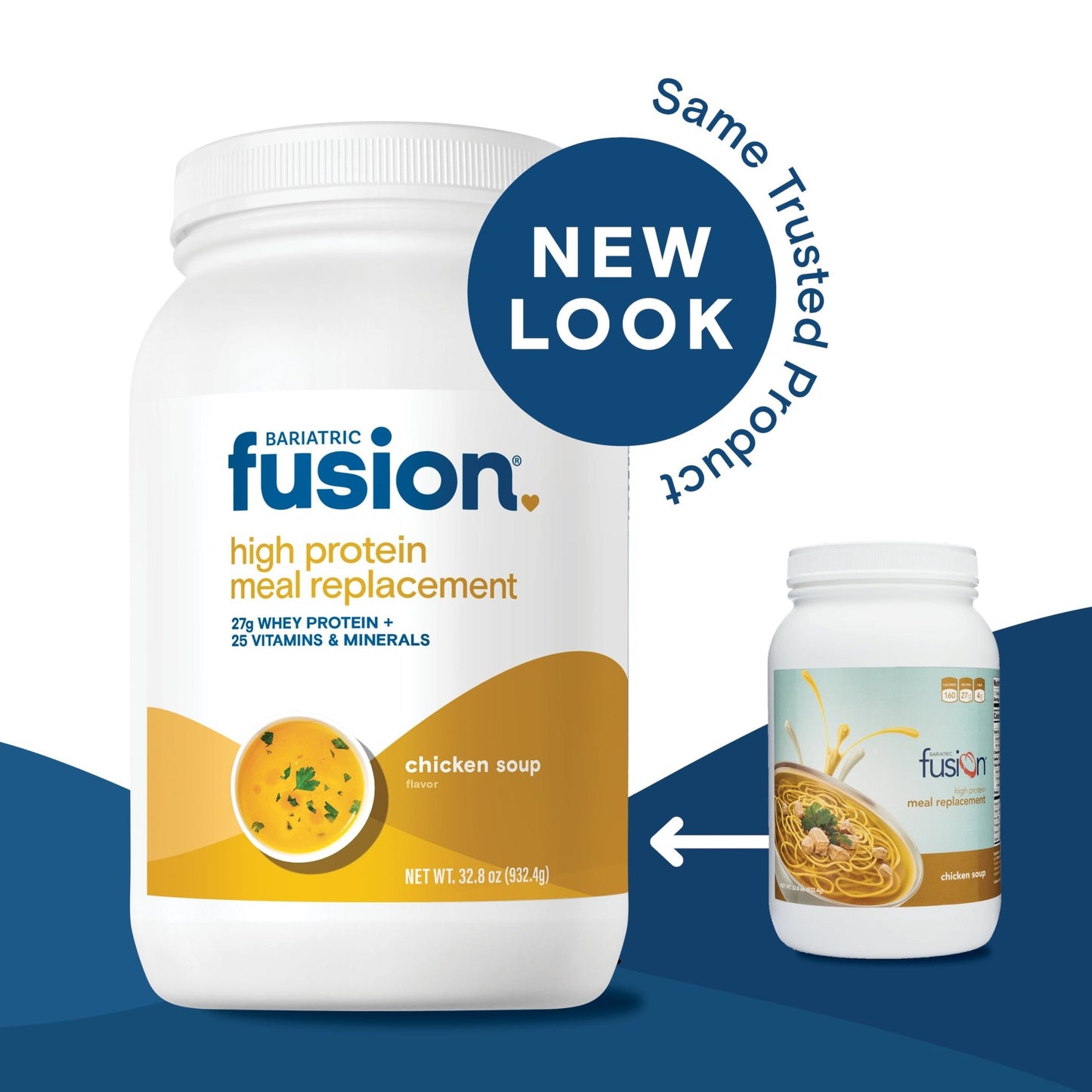 Bariatric Fusion Chicken Soup High Protein Meal Replacement new look, same trusted product.