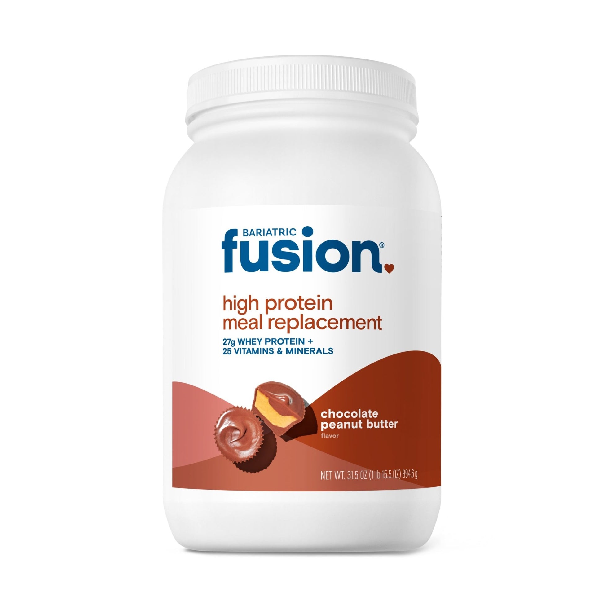 Bariatric Fusion Chocolate Peanut Butter High Protein Meal Replacement