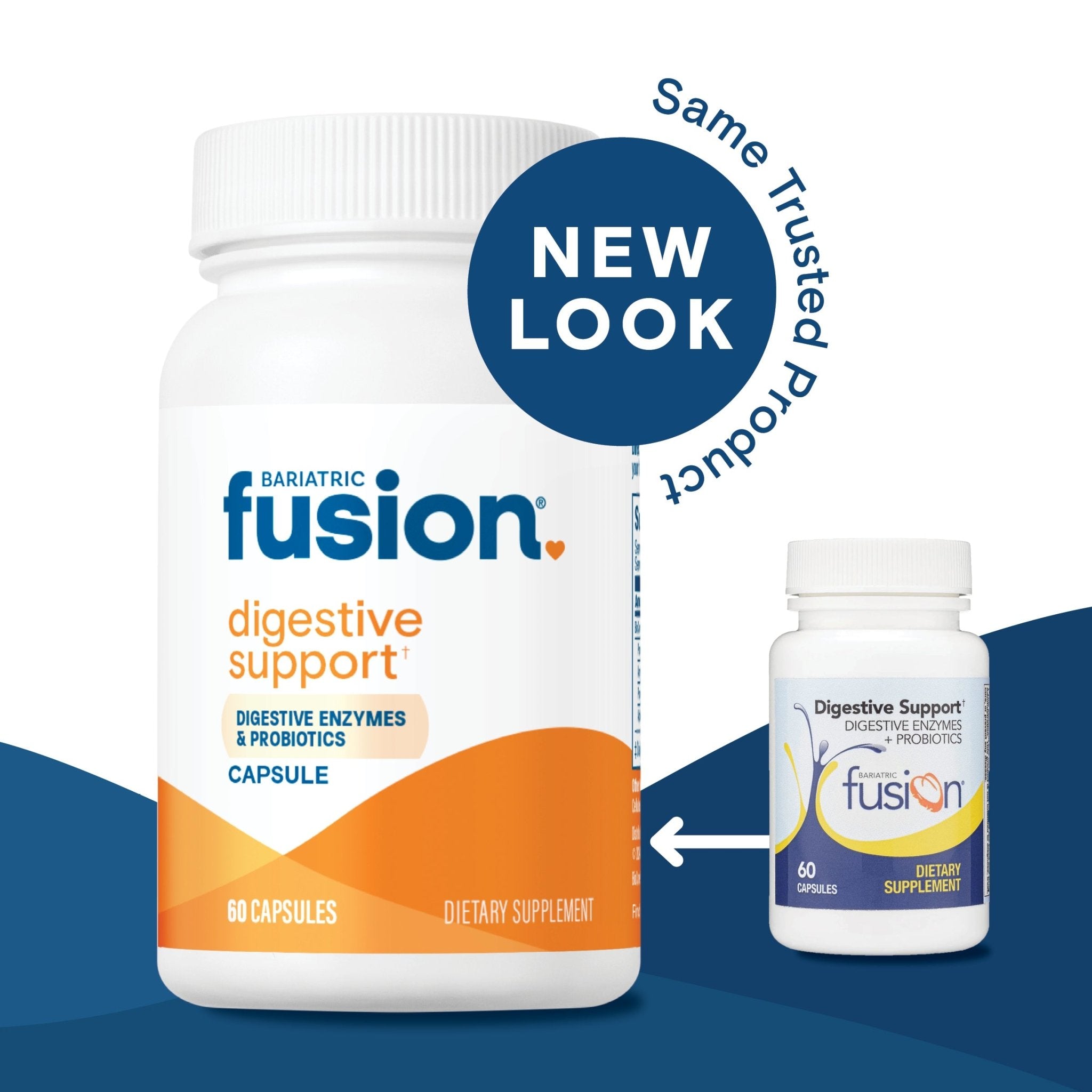 Bariatric Fusion Digestive Support new look, same trusted product.