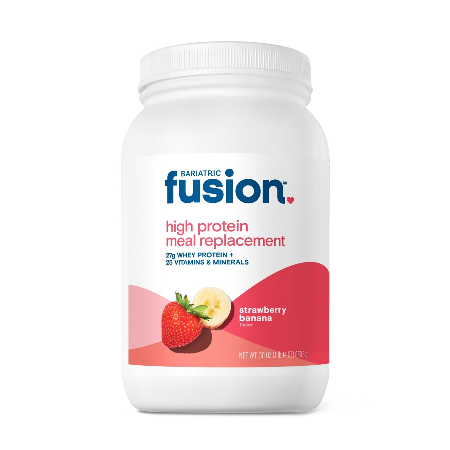 Bariatric Fusion Strawberry Banana High Protein Meal Replacement