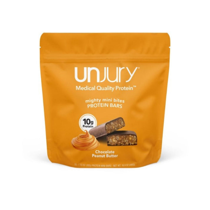 Unjury Chocolate Peanut Butter Protein Bars Bariatric Fusion