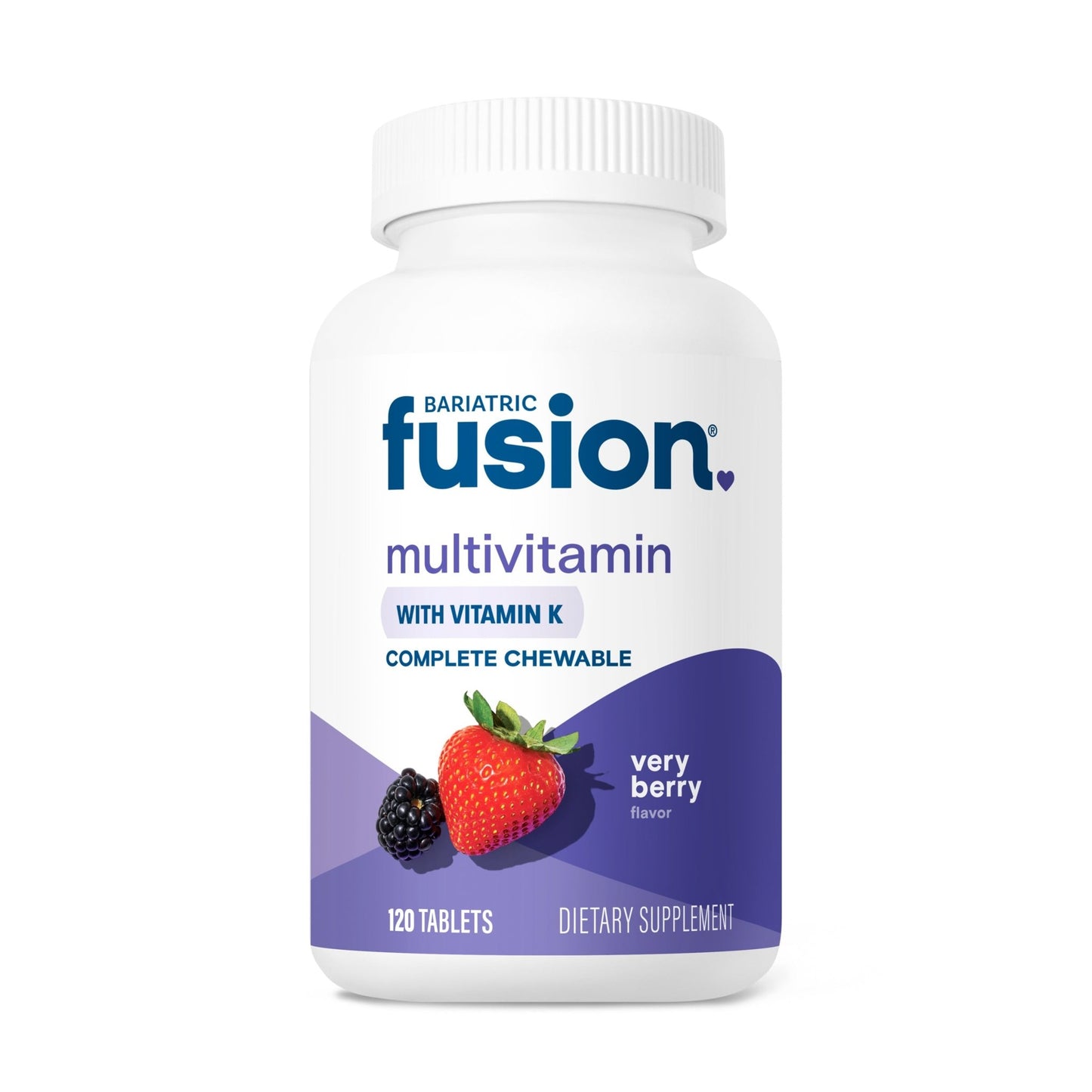 Bariatric Fusion Very Berry Complete Chewable Multivitamin with Vitamin K