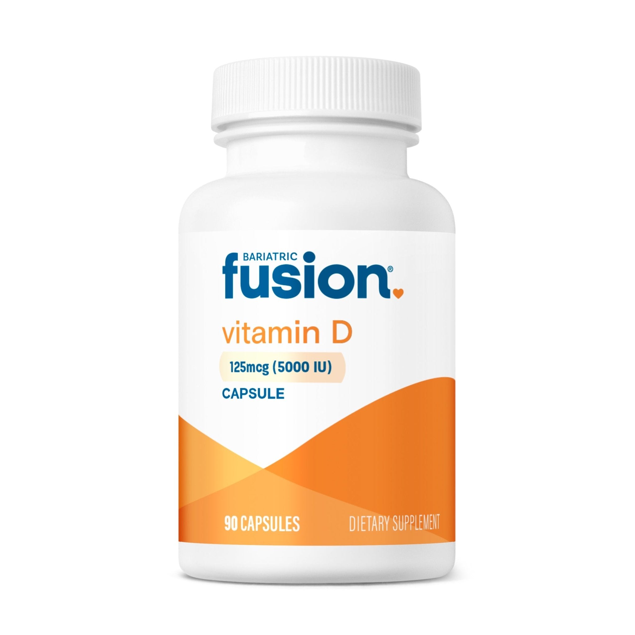 Bariatric Fusion Vitamin D 5000 IU capsules.