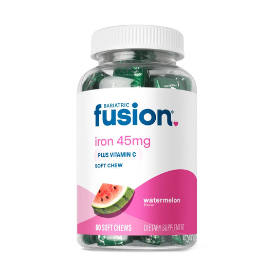 Watermelon Bariatric Iron Soft Chew with Vitamin C - Bariatric Fusion