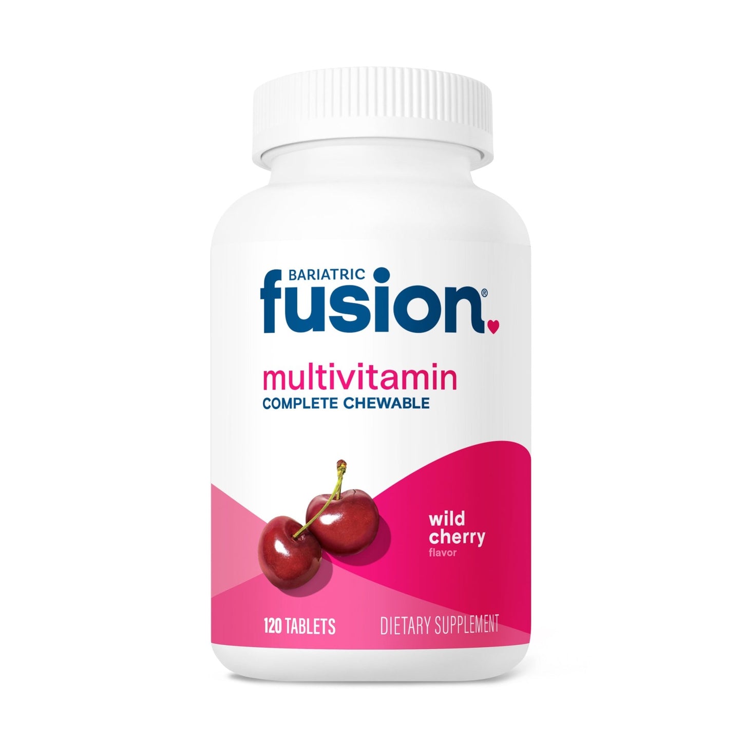 Bariatric Fusion Wild Cherry Complete Chewable Bariatric Multivitamin